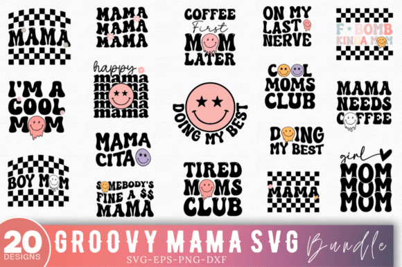 Download Groovy Mama SVG Bundle,Funny Mom Svg - Funny mom svg Collection