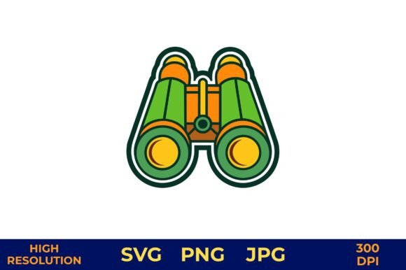 Download Bright Binoculars Vector for Outdoor Use - Outdoor use Collection